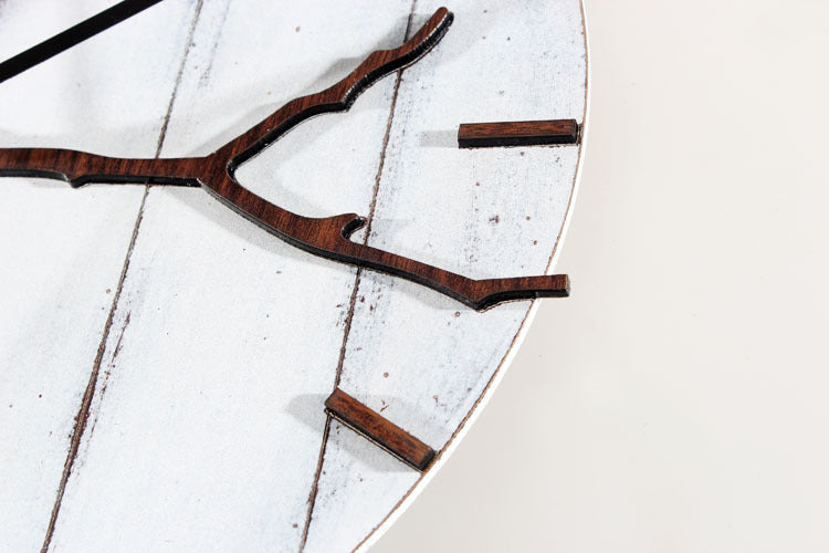 Wall Clock Living Room Wall Wall Clock Wall Watch Small Bird Clock Mute - Offbeat Abode and Unique Beats