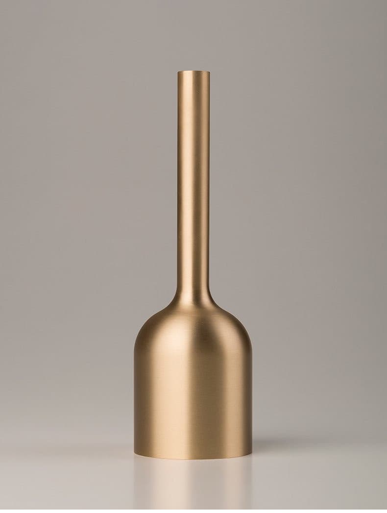 Copper Flower Vase - offbeatabode