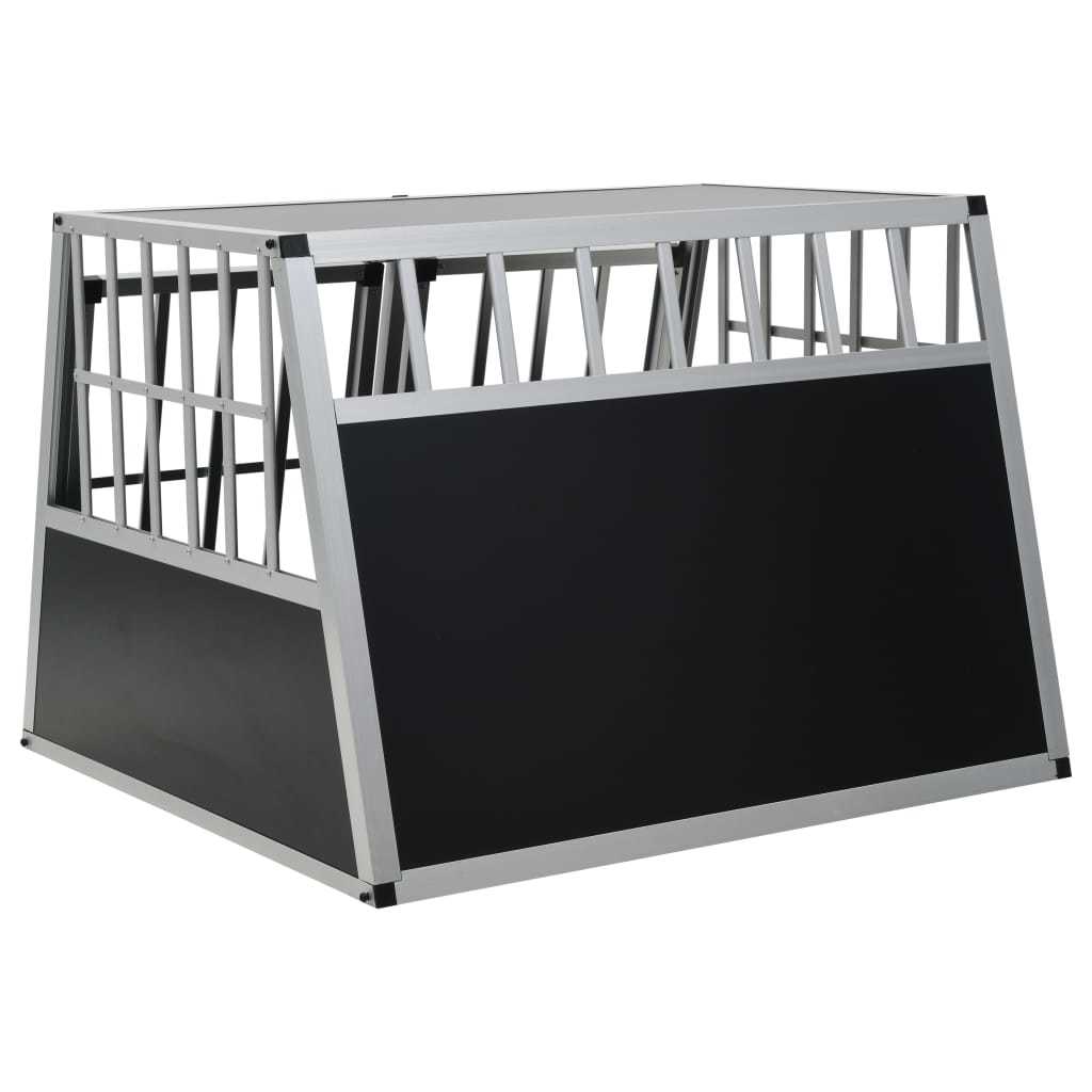 vidaXL Dog Cage with Double Door 37"x34.6"x27.2" - Offbeat Abode and Unique Beats