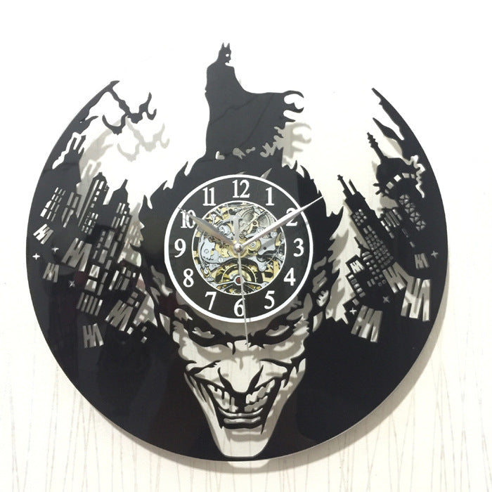 Acrylic Vinyl Wall Clock Decorative Wall Clock - Offbeat Abode and Unique Beats