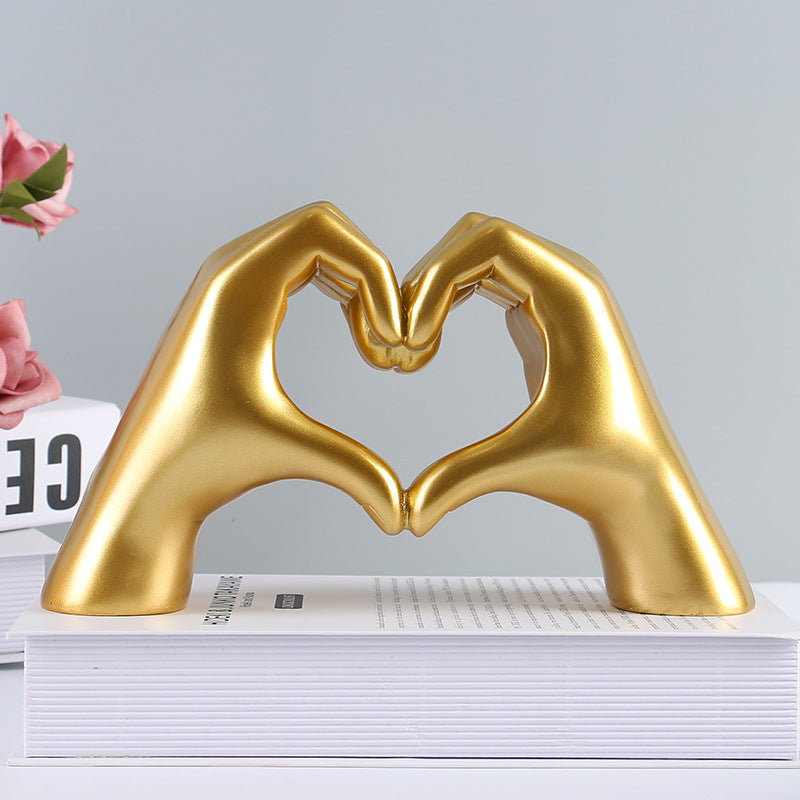 Heart Hands Ornament - offbeatabode