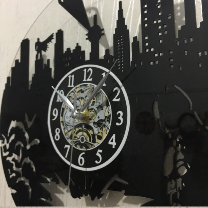 Acrylic Vinyl Wall Clock Decorative Wall Clock - Offbeat Abode and Unique Beats
