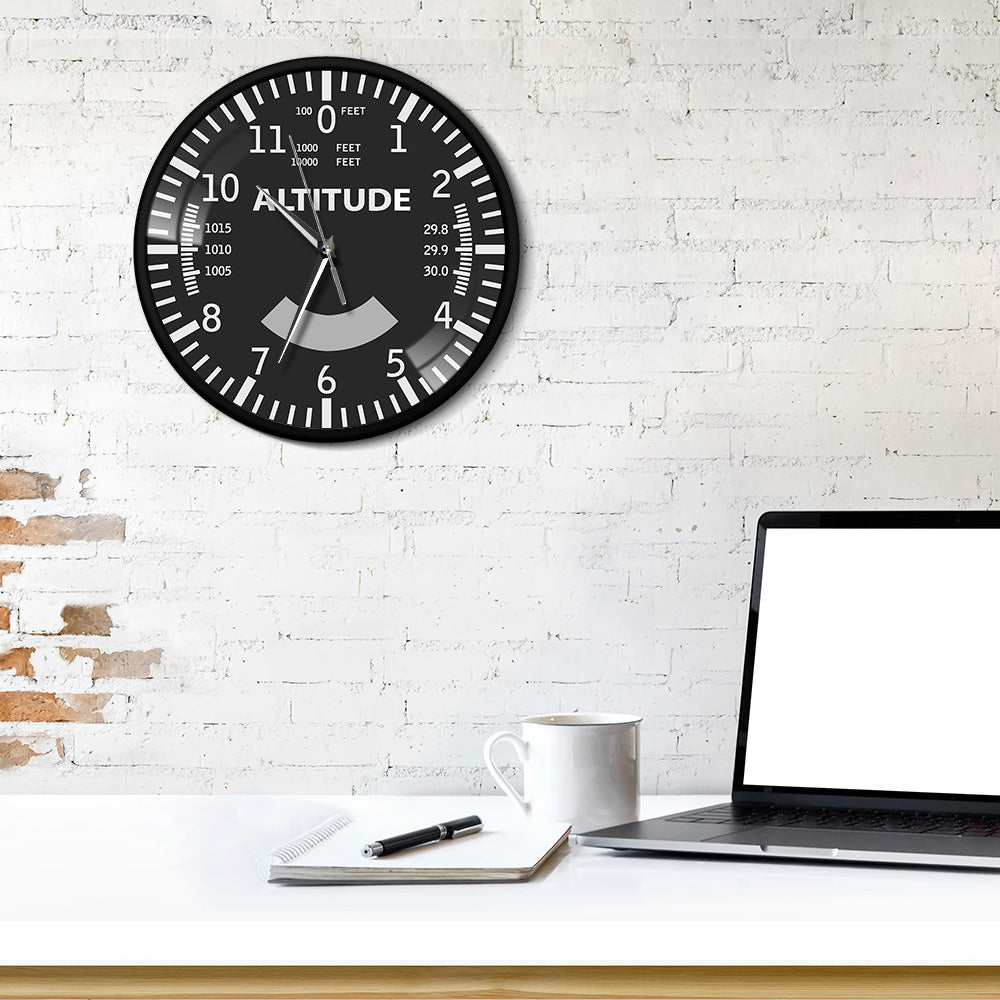 Metal Case Wall Clock Silent Wall Clock Clock - Offbeat Abode and Unique Beats