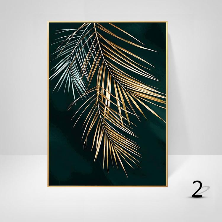 Gold Leaf Print - offbeatabode