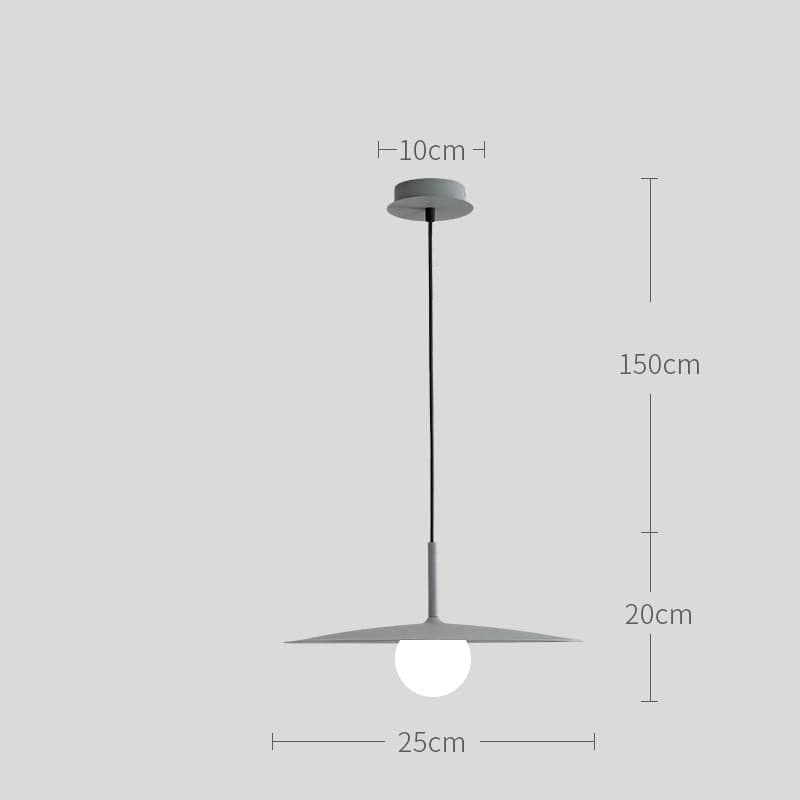 Minimalist Hat Chandelier - offbeatabode