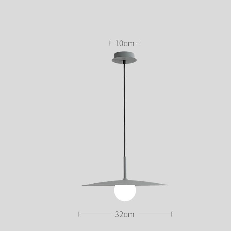 Minimalist Hat Chandelier - offbeatabode