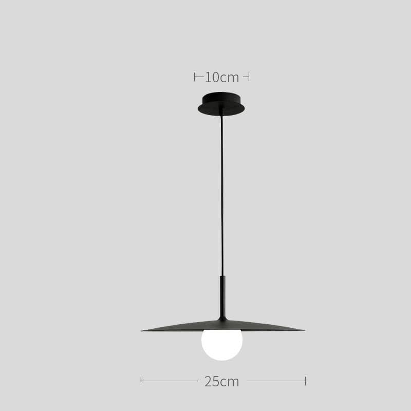 Minimalist Hat Chandelier - offbeatabode