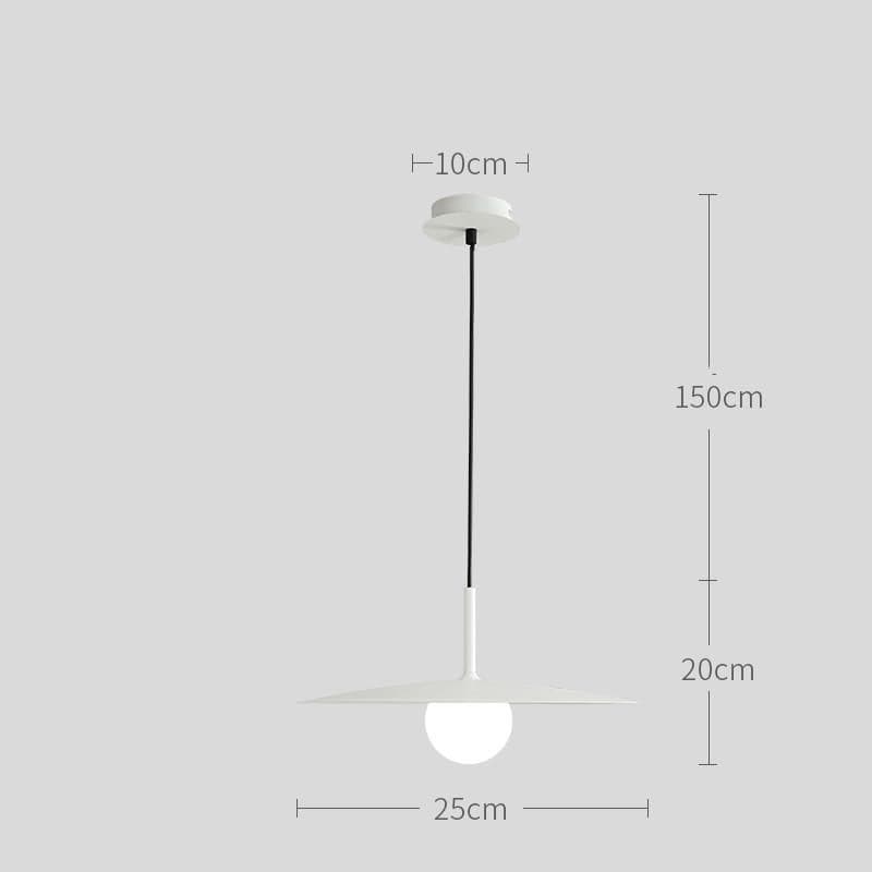 Minimalist Hat Chandelier - offbeatabode