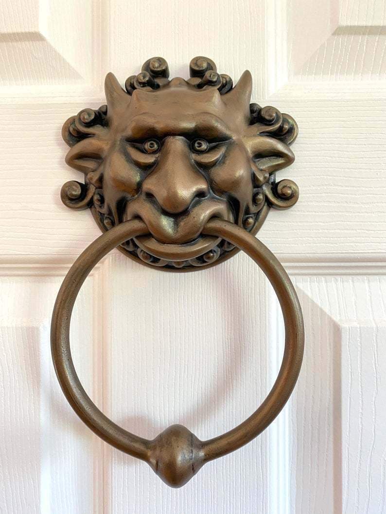 Monster Door Knocker - offbeatabode