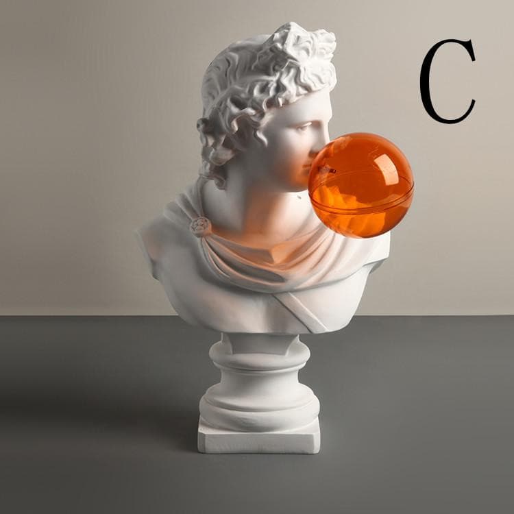Sculpture Bust Portrait Decoration Living Room Entrance Artist's Home Decoration Decoration - offbeatabode
