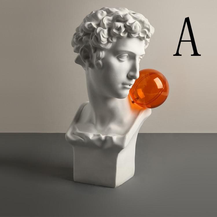 Sculpture Bust Portrait Decoration Living Room Entrance Artist's Home Decoration Decoration - offbeatabode
