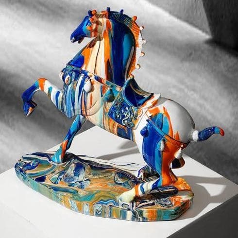 Splash Paint Horse - offbeatabode