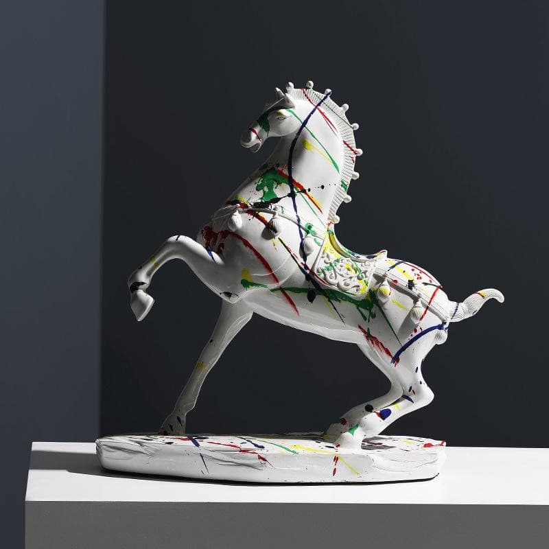 Splash Paint Horse - offbeatabode