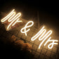 Mr & Mrs LED Neon Sign