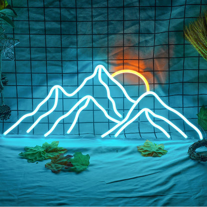Mountain Sunrise LED Neon Light