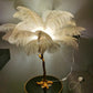 Luxe Ostrich Feather Floor Lamp