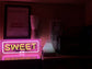 LED Lettered Neon Box Sign