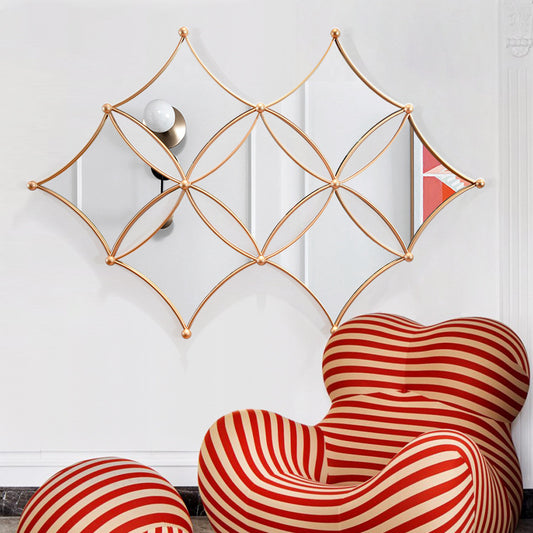 Geometric Wall Mirror