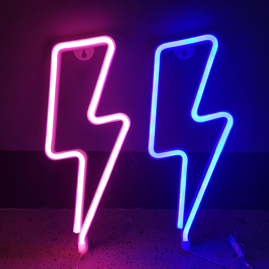 Lightning Bolt Neon Lights