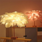 Feather Lamp Bedside or Table Lamp