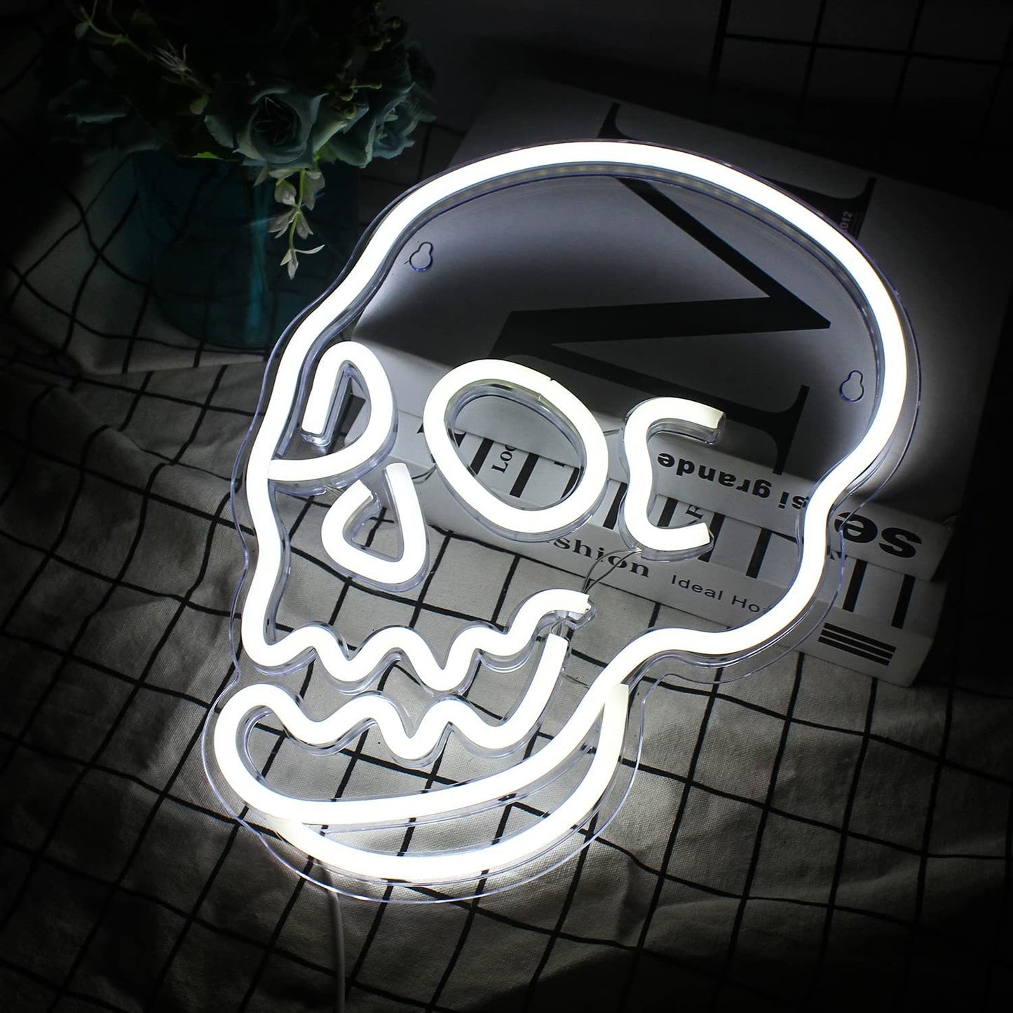 Neon Skull Light LED