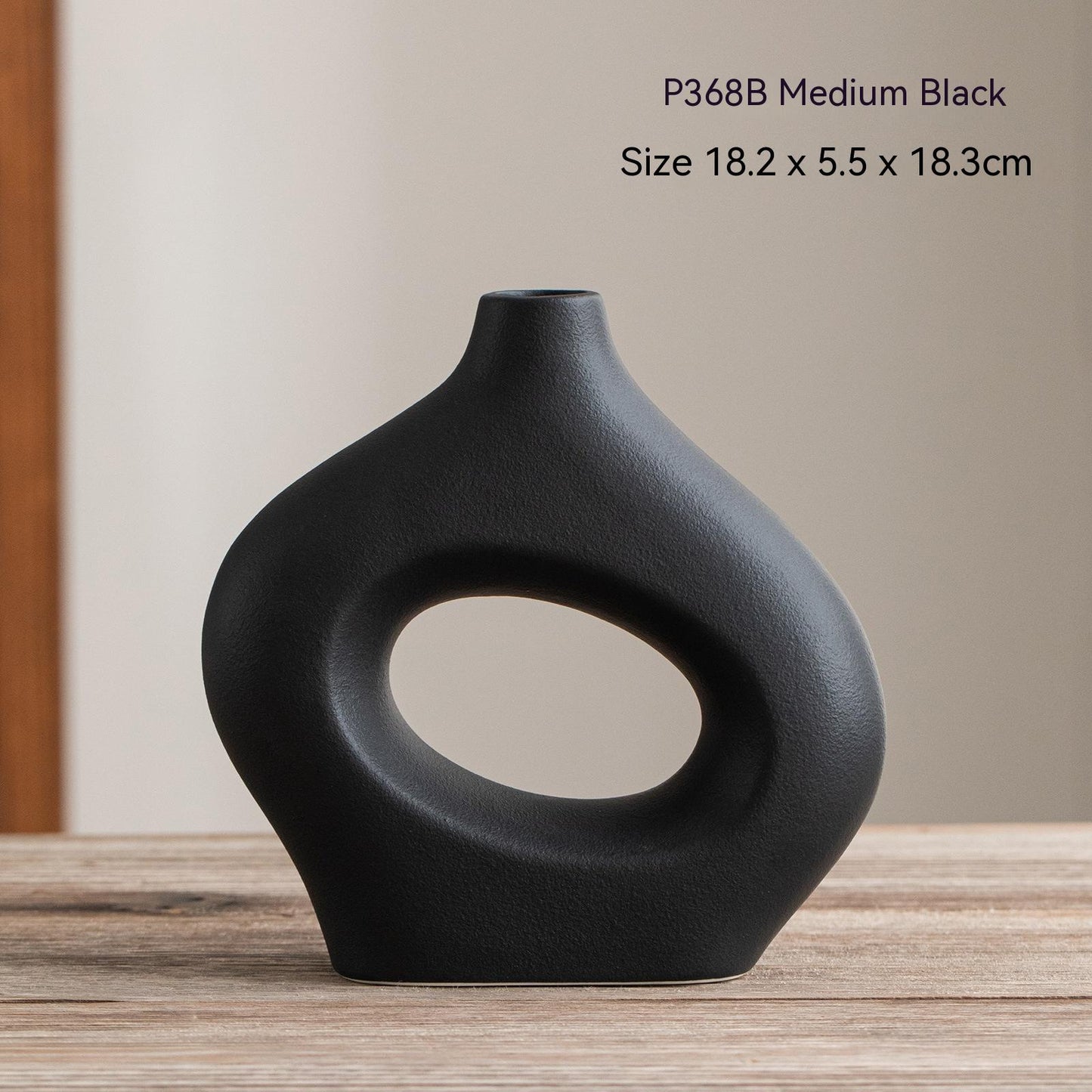Ceramic Irregular Circle Vase