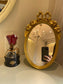 Gold Retro Framed Mirror