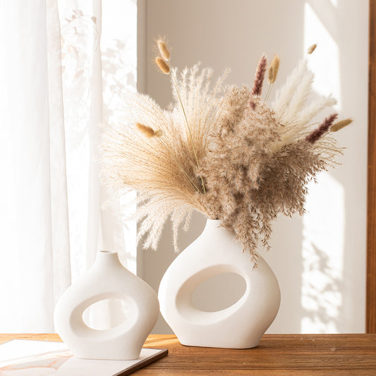 Ceramic Irregular Circle Vase