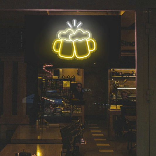 Beer Cheers Neon LED Lights