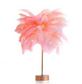 Feather Lamp Bedside or Table Lamp