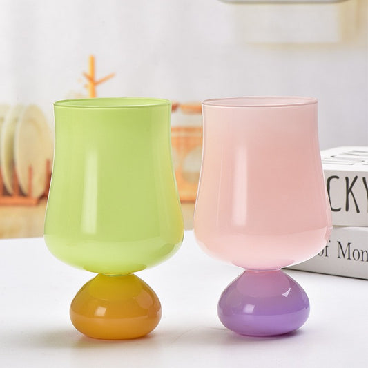 Glass Tulip Mug