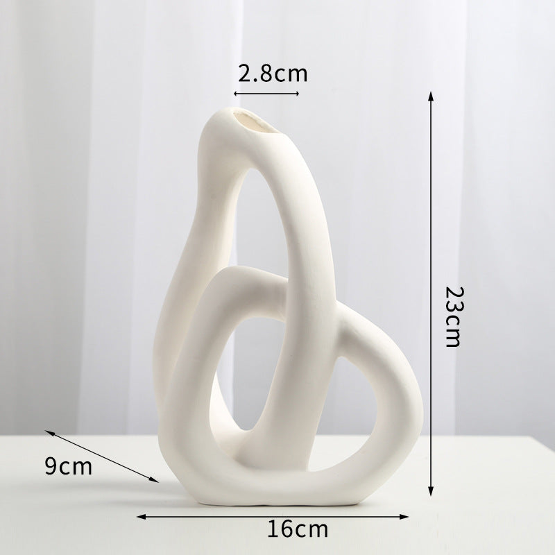 Heart-shaped Ceramic Vase
