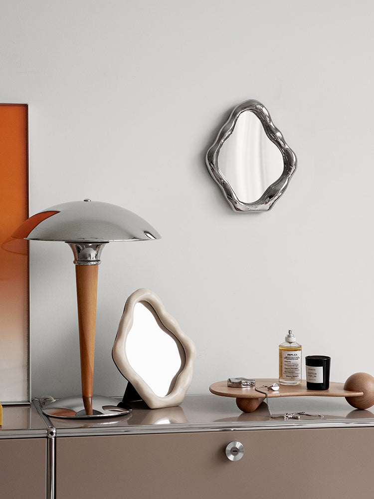 Small Ceramic Wall Mounted Mirror