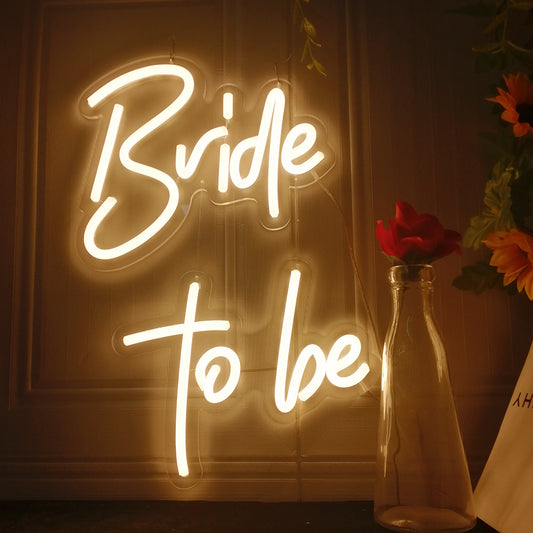 Bride To Be Neon Light LED