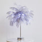Feather Lamp Bedside or Table Lamp