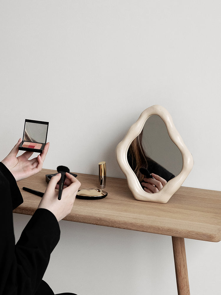 Small Ceramic Wall Mounted Mirror