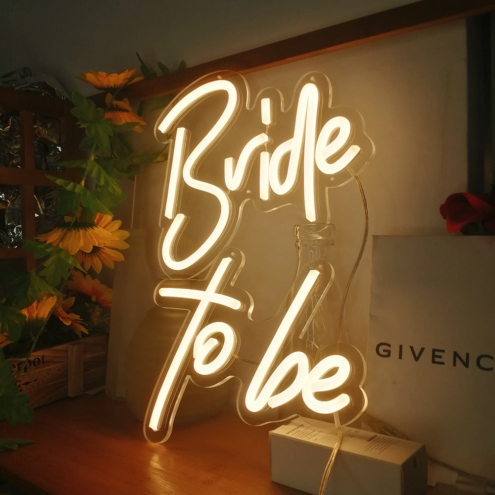 Bride To Be Neon Light LED