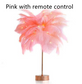 Feather Lamp Bedside or Table Lamp