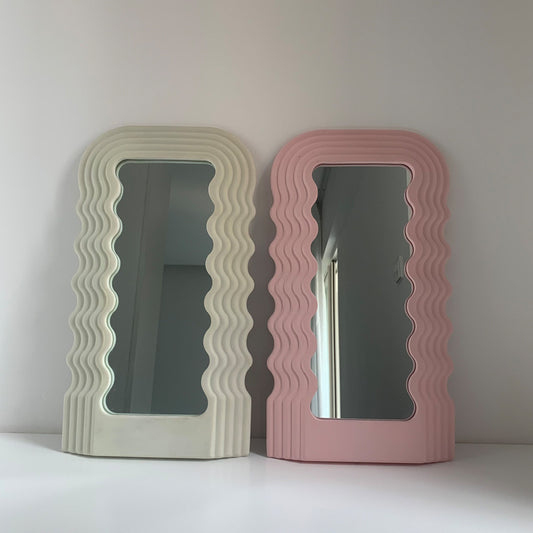 Wave Mirror Desktop Makeup Mirror