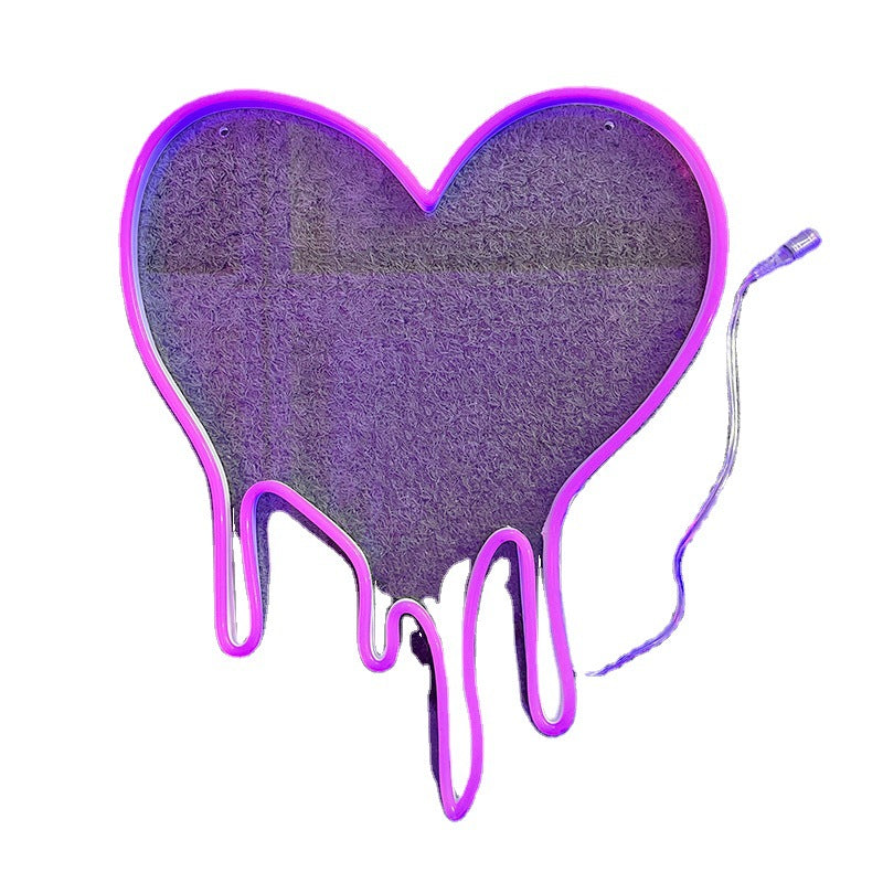 Melting Heart 12v Silicone Led Neon Light