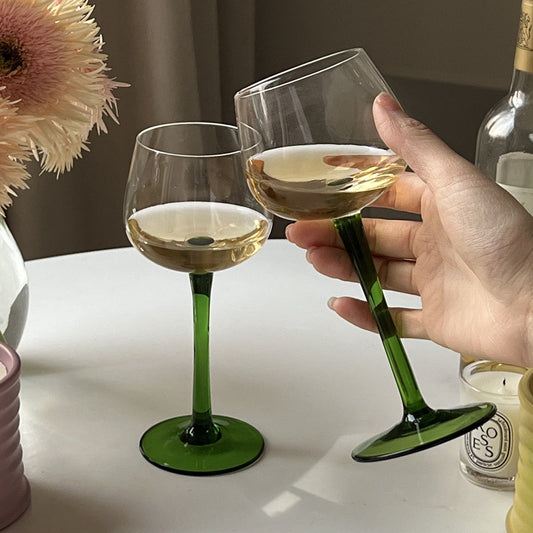 Emerald Tall Champagne Glass