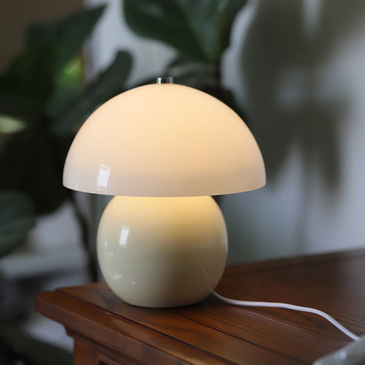 Bedside Ceramic Glass Lamp