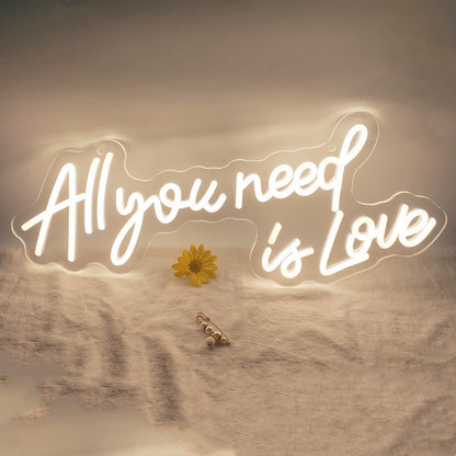 All You Need is Love LED Neon Sign
