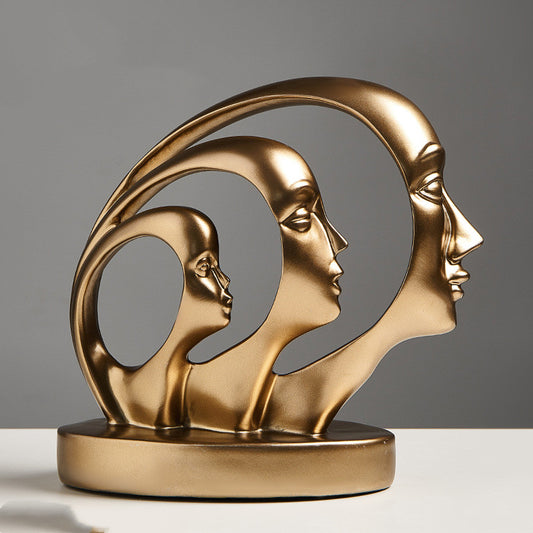 3 Faced Ornament - offbeatabode
