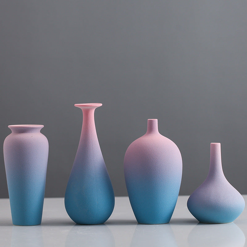 Alke Frosted Vases - offbeatabode