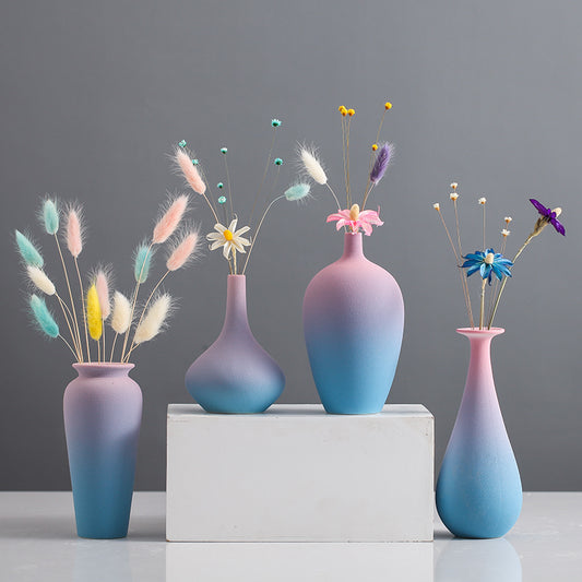 Alke Frosted Vases - offbeatabode