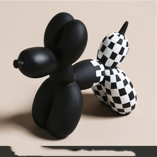 Monochrome Balloon Dog - offbeatabode