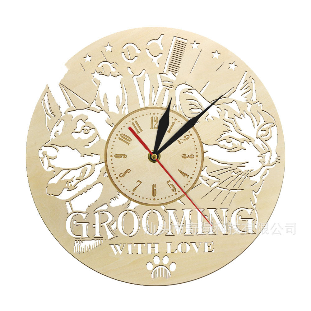 Wooden Wall Clock Modern Wall Clock - Offbeat Abode and Unique Beats