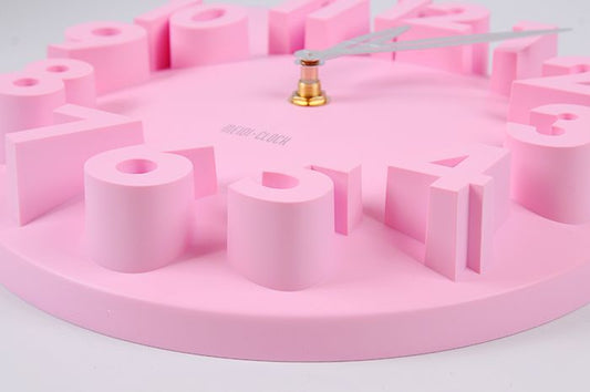 Three Dimensional Digital Wall Clock Art Wall Clock - Offbeat Abode and Unique Beats