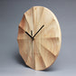 Wooden clock wall clock - Offbeat Abode and Unique Beats